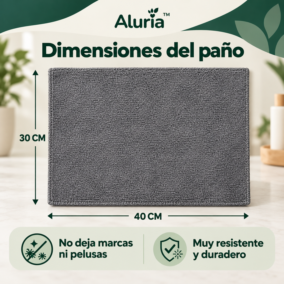 Aluria™ Paño Mágico