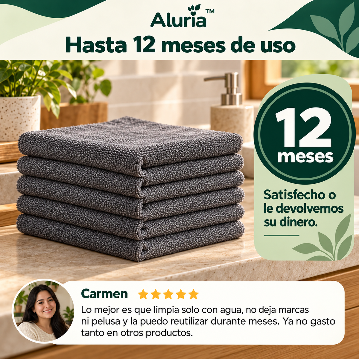 Aluria™ Paño Mágico