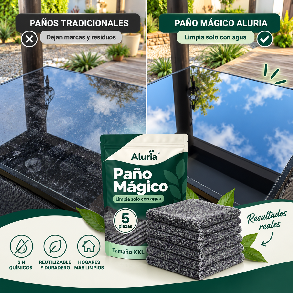 Aluria™ Paño Mágico