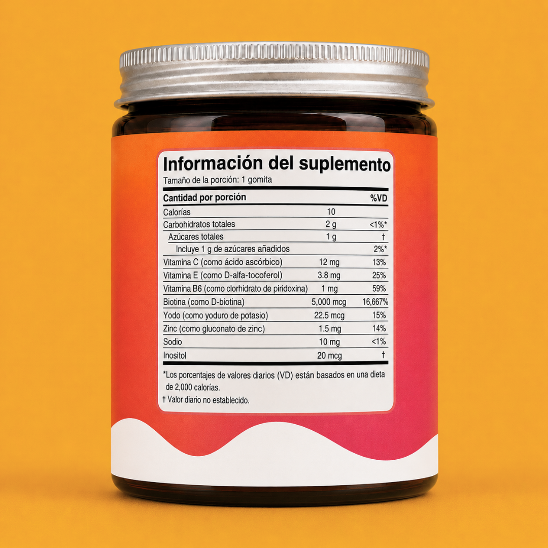 Aluria™ Hair Gummies Biotina