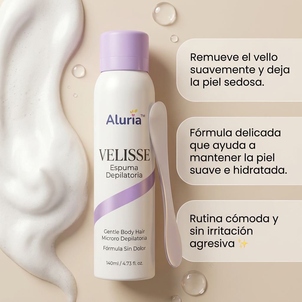 Aluria™ Velisse Espuma Depilatoria