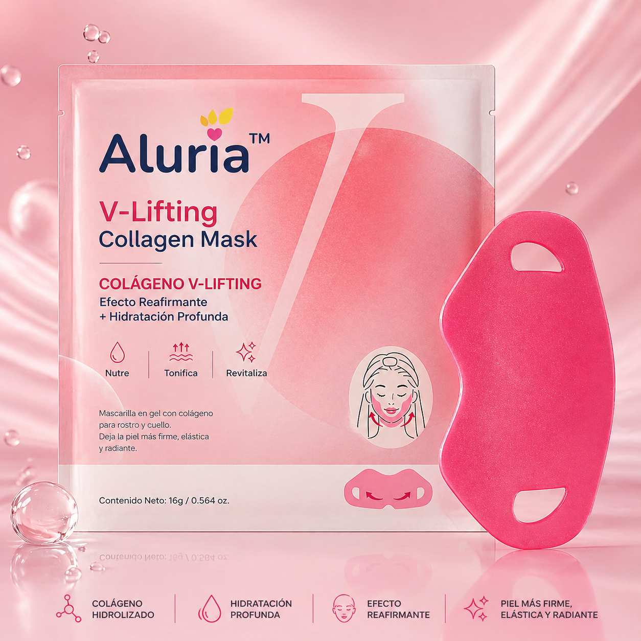 Aluria™ Lift Sculpt Mascara de Colágeno