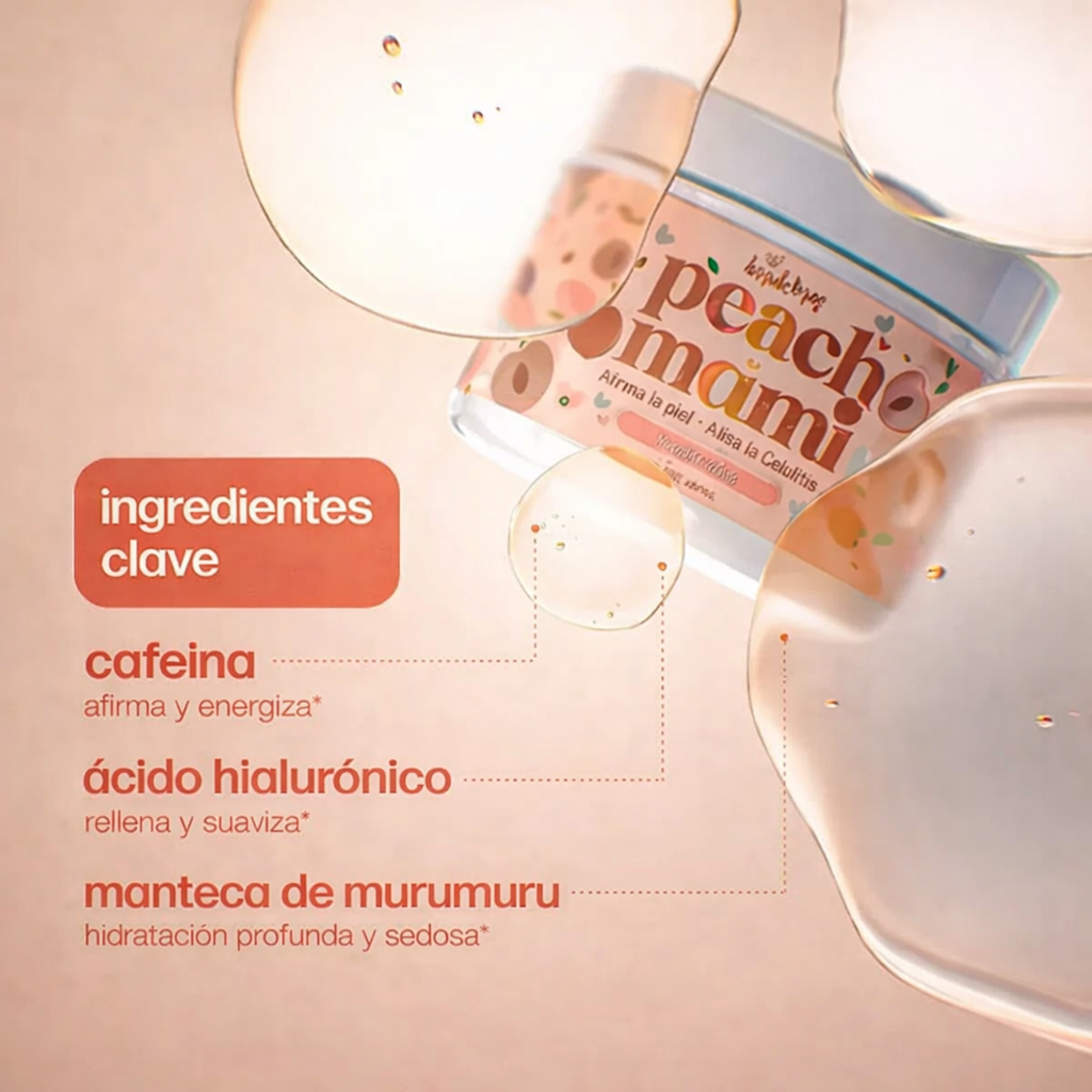 Crema Corporal Reafirmante con Melocotón